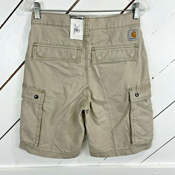 Carhartt Mens Size 28 Irregular Fit Canvas Shorts - Picture 6 of 10